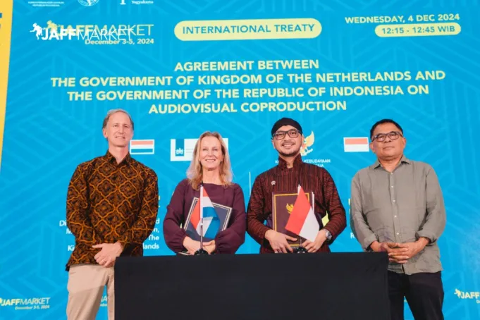 Indonesia Inks Film Co-Production Pact With Netherlands at JAFF Market